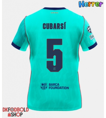 Barcelona Pau Cubarsi #5 Tredje trøje 2026-27 Kort ærmer
